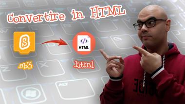 Convertire un progretto Scratch in una pagina HTML5