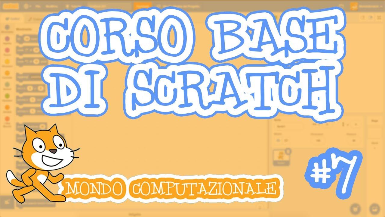 Esempi con controlli e interazioni con l'utente - Corso di Scratch 7